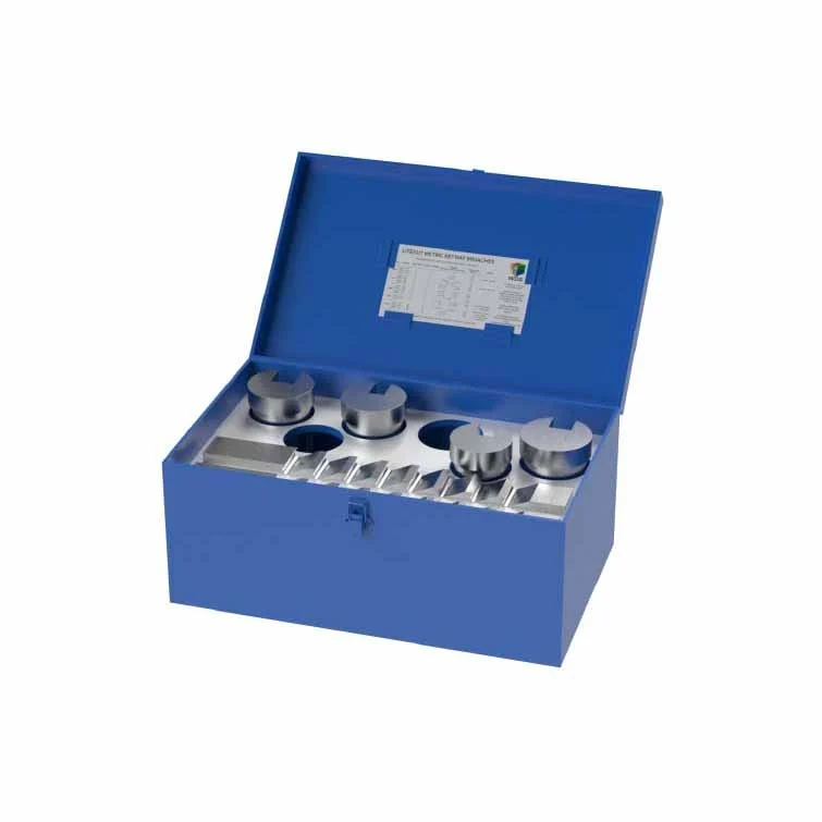 1/16" to 1/8" inch Marlco keyway broach set lite cut