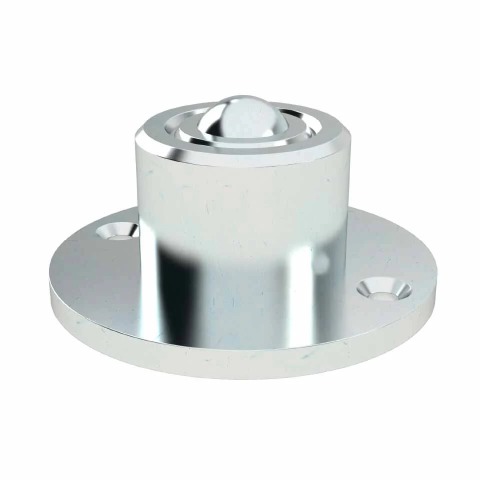 160Kg High capacity ball transfer unit base mounted Steel balls