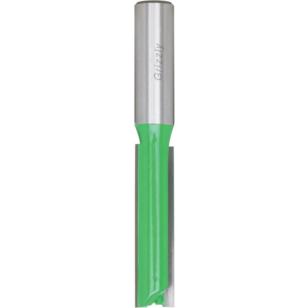 Grizzly C1012 - Double Fluted Bit, 1/2" Shank, 1/2" Dia., 2"L