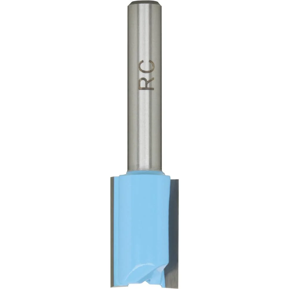 DC1004 1/4 " Shank 1/2 " Double-Fluted Straight Router Bit