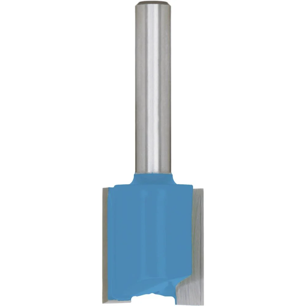DC1037 1/4 " Shank 23/32 " Double-Fluted Straight Router Bit
