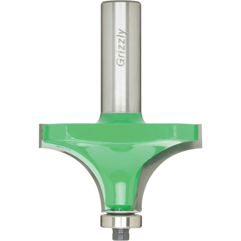 Grizzly C1189 - 3/4"r Roundover Bit, 1/2" Shank