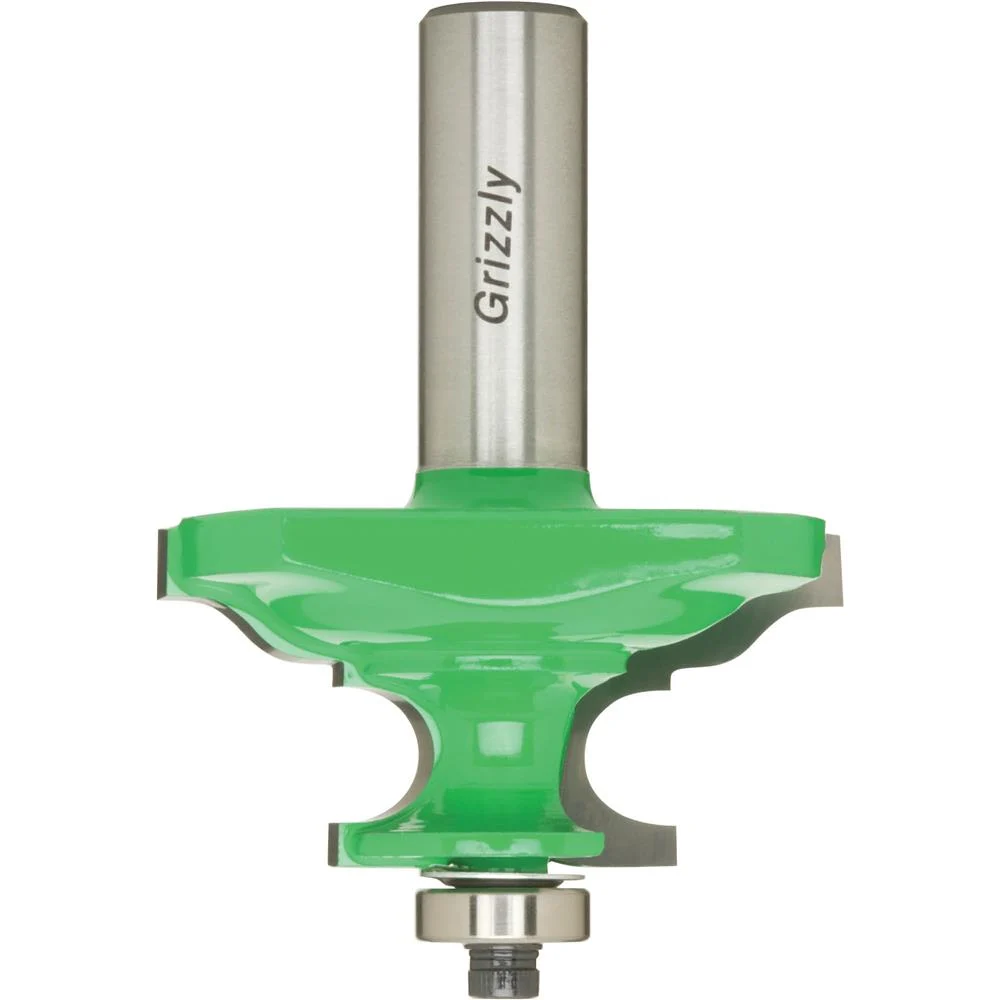 Grizzly C1424 - Roman Ogee/ Round Nose Bit, 1/2" Shank