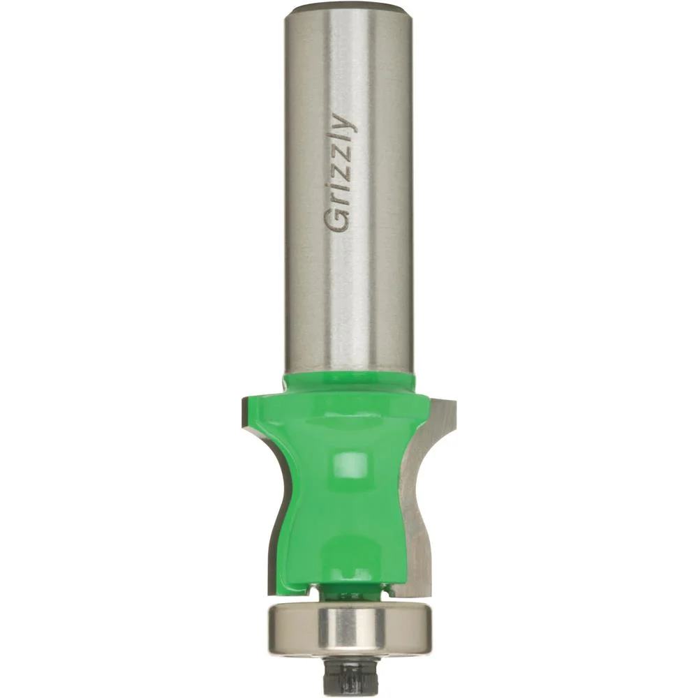 Grizzly C1500 - No-Drip Edge Bit, 1/2" Shank, 3/4"L