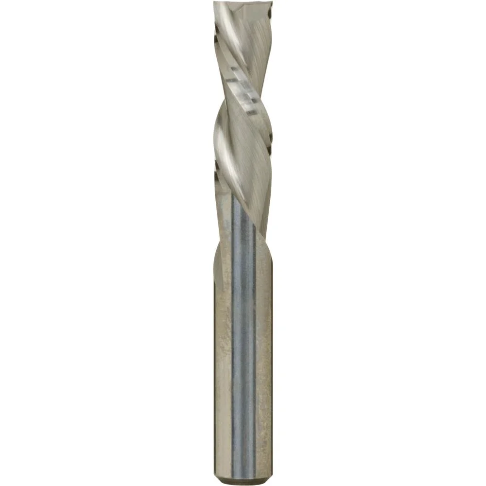 Grizzly C1696 - Solid Carbide Spiral Downcut Bit, 1/4" Shank, 1/4" Dia.