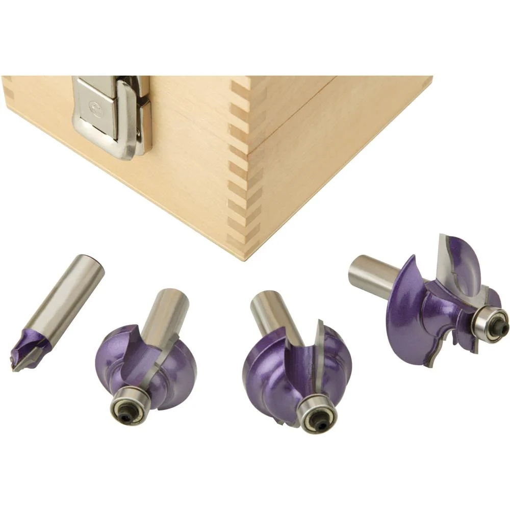 H5557 4-Piece Classical Router Bit Set, 1/2 " Shank