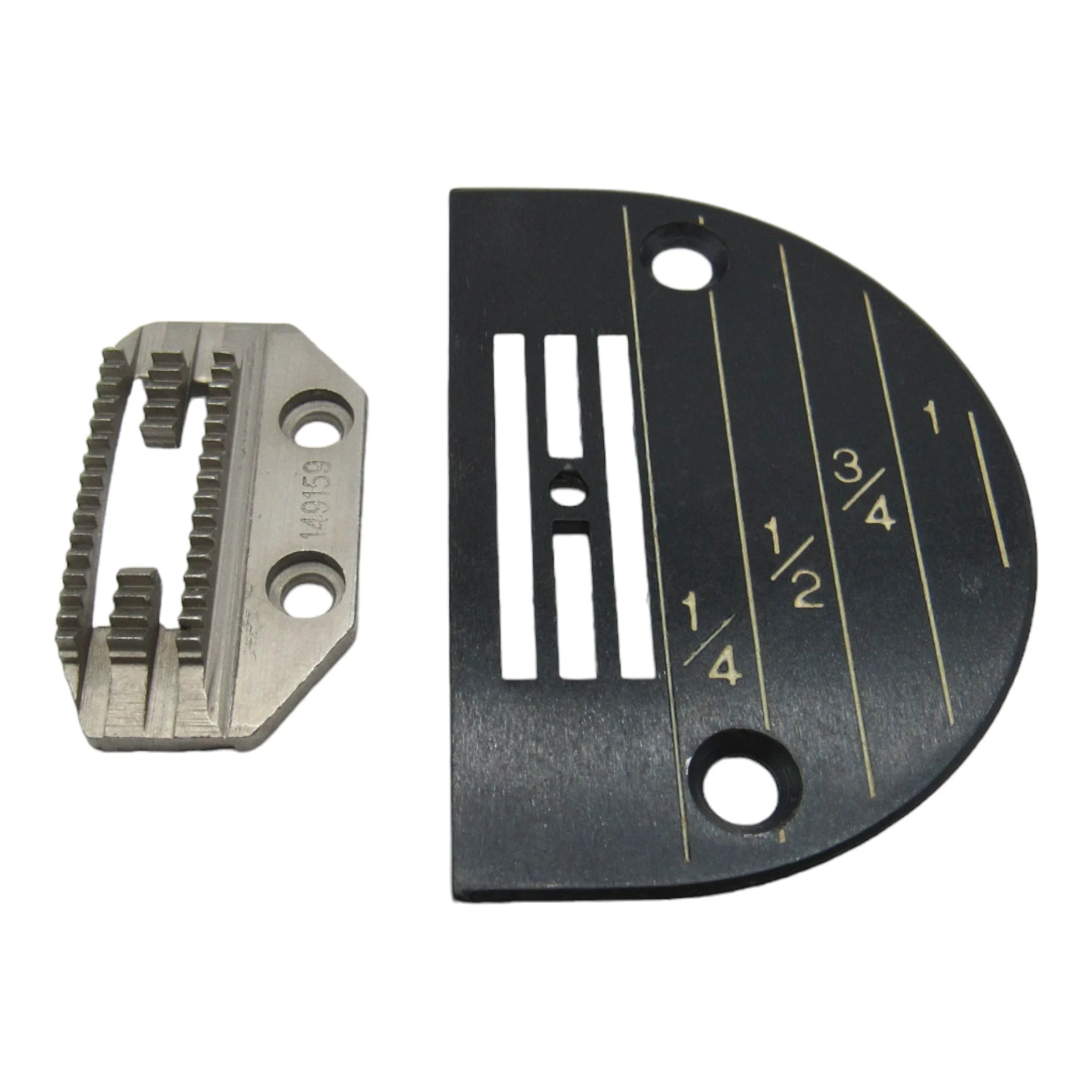 Needle Plate & Feed Dog Set Singer # 149159 & 20160 medium duty work