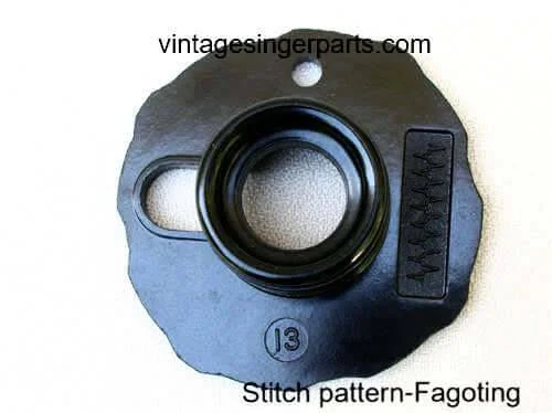Original Singer Top Hat Cam # 13 Fagoting 174535 Fits Models 401, 403, 411, 431, 500, 503, 600 series