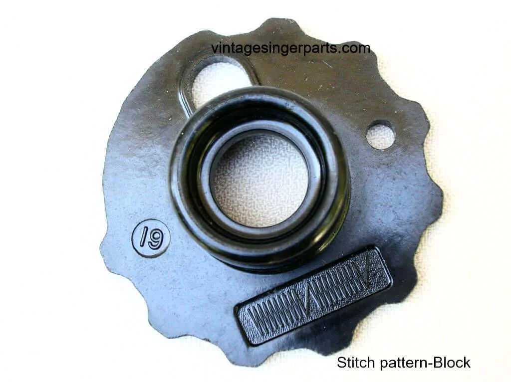 Original Singer Top Hat Cam # 19 Block 174539 Fits Models 401, 403, 411, 431, 500, 503, 600 series