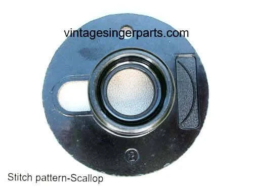 Original Singer Top Hat Cam # 2 Scallop 172187 Fits Models 401, 403, 411, 431, 500, 503, 600 series