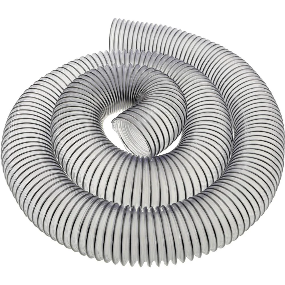 Shop Fox D4555 - 2-1/2" x 10' Clear Wire Reinforced Hose