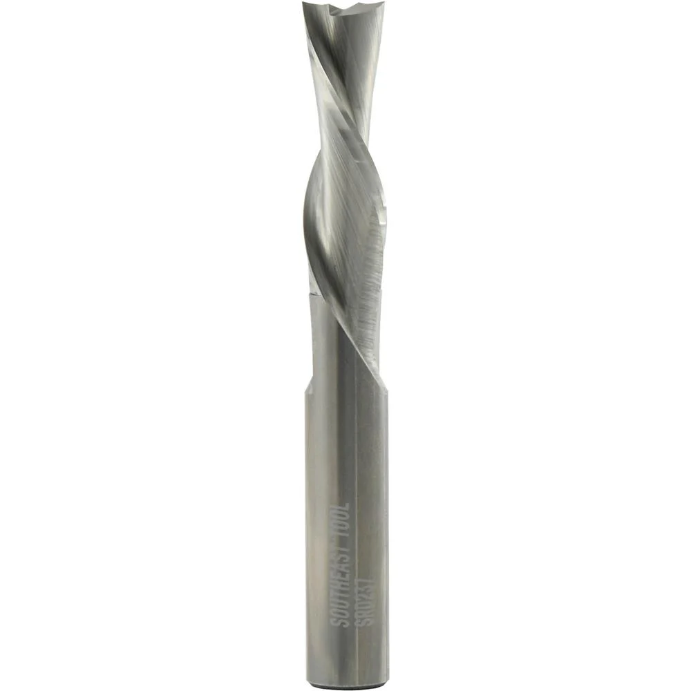 Southeast Tool T30925 - Solid Carbide CNC Spiral Downcut Bit, 3/8" Shank, 3/8" Dia.