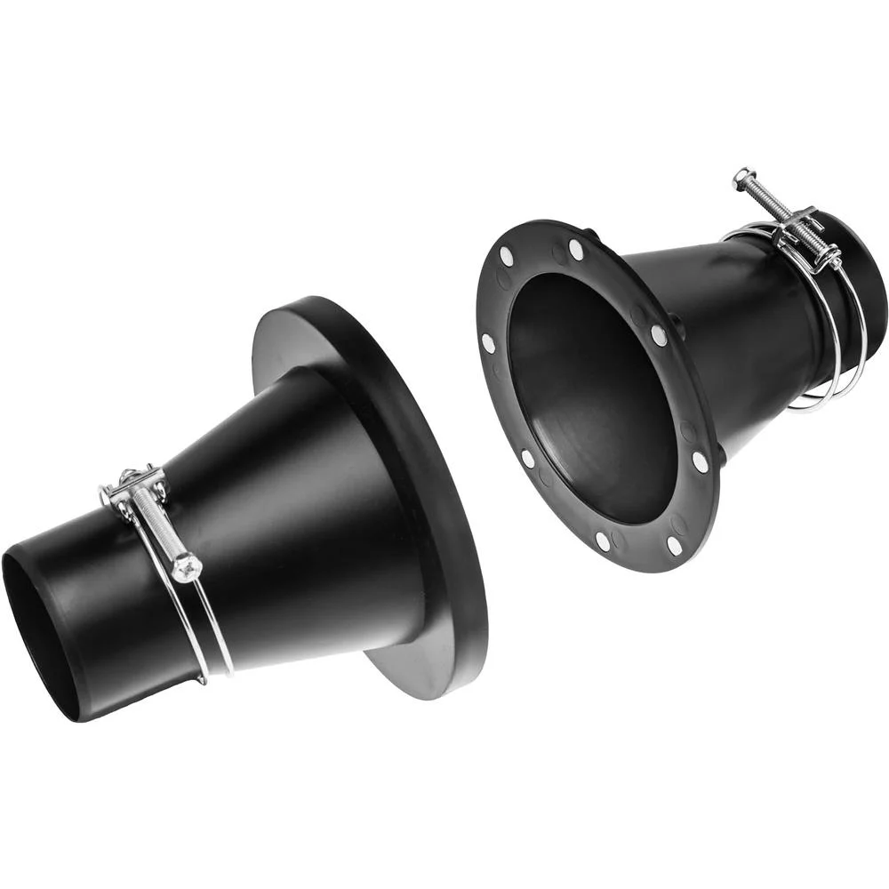 T34597 2-1/2" to 2-1/2" Magnetic Dust Collection Connector KitOffers two popular dust port sizes and a convenient magnetic connection.