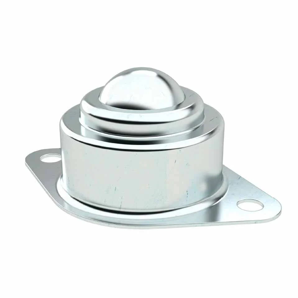 30.16 mm Steel surface mounted ball transfer unit 2 hole fitting