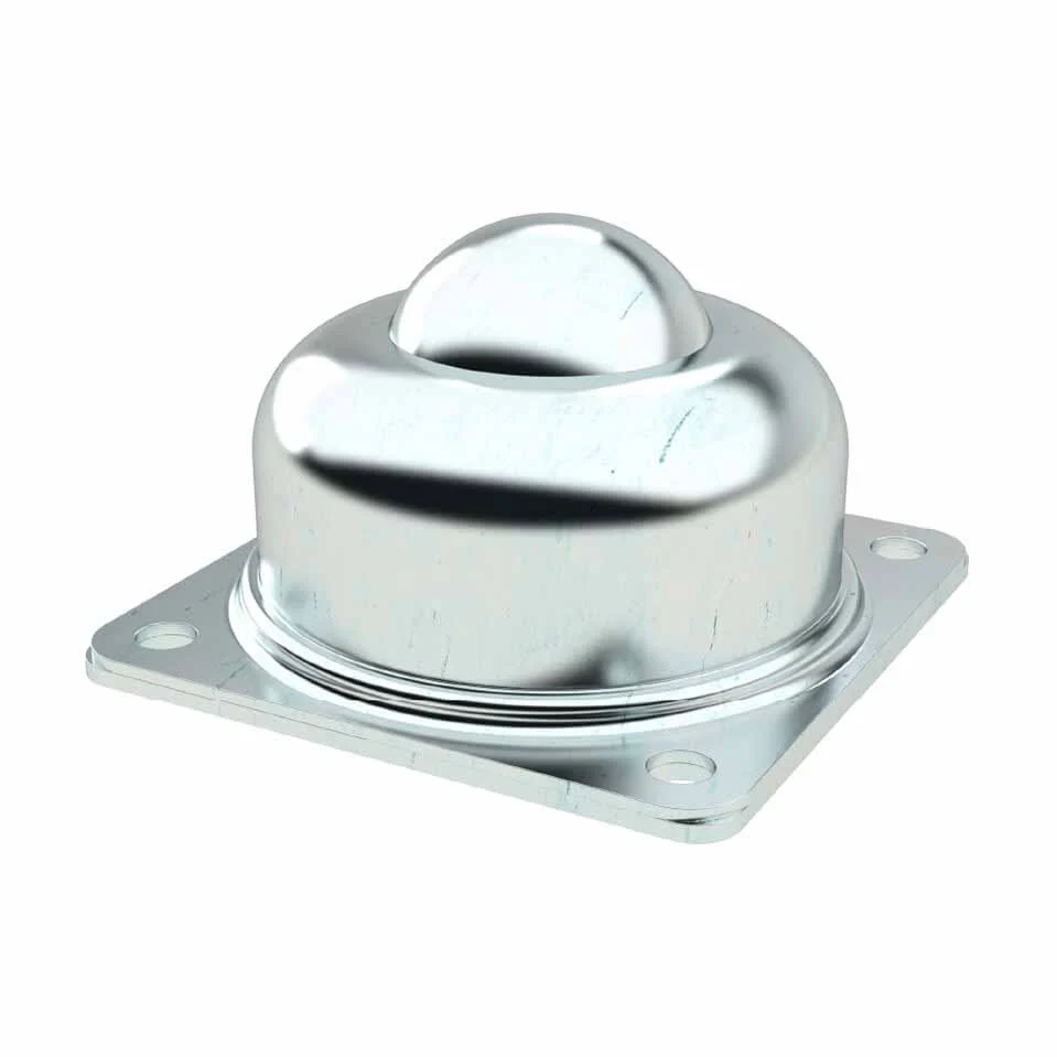 38.1 mm Surface mounted ball transfer unit 4 hole fitting ball rollers
